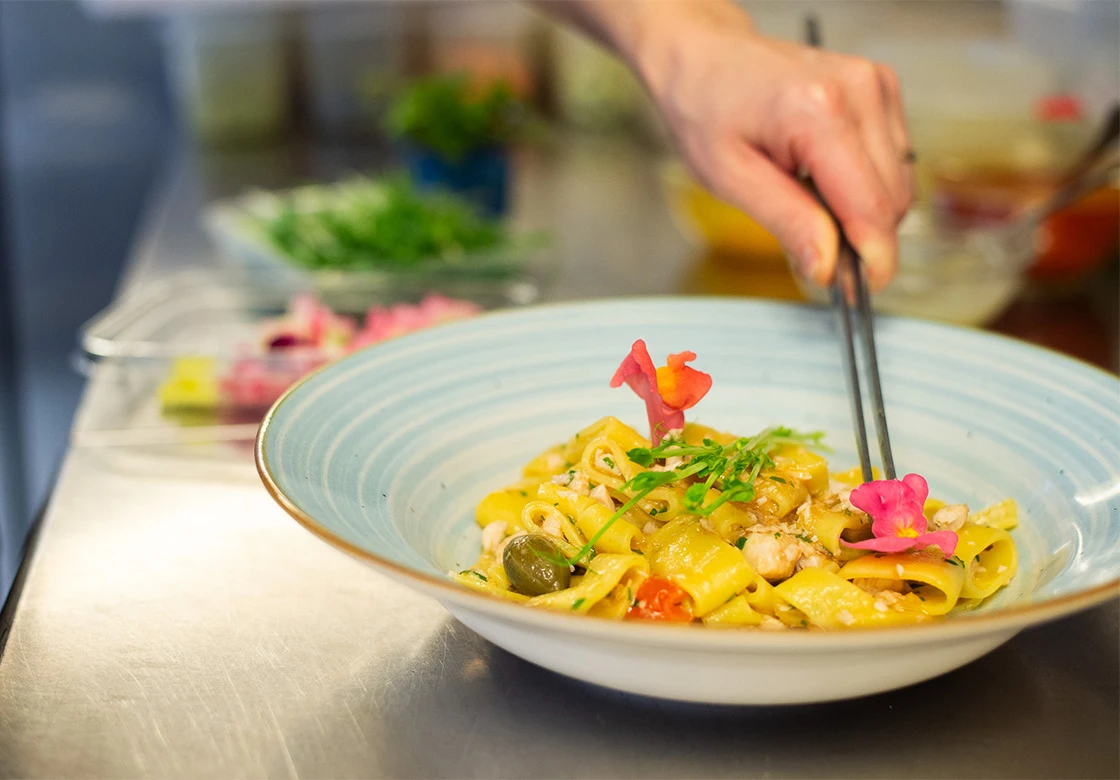 Trattoria La Tortuga la cucina